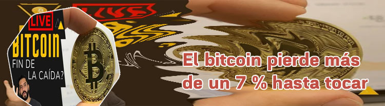 Caida de criptomonedas